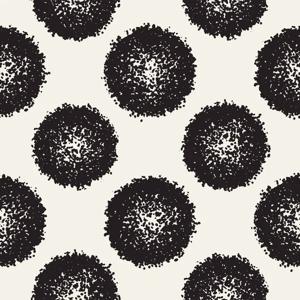 Pasaklı vektörel desen dağınık daire şekilleriyle birlikte. Sorunsuz doku arka plan yazdırma, kumaş, tekstil, ambalaj kağıdı, duvar kağıdı