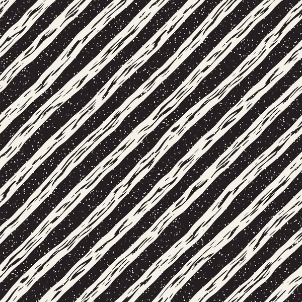 Dekorativa sömlösa mönster med doodle linjer. Handmålade grungy vågiga ränder bakgrund. Trendiga oändliga freehand textur — Stock vektor