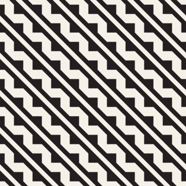 Eğimli çizgiler Modern doku yinelenen. Basit normal arka plan. Geometrik Seamless Modeli.