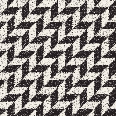 Gürültülü soyut geometrik şekiller arka plan dokulu. Vektör Dikişsiz grungy desen.