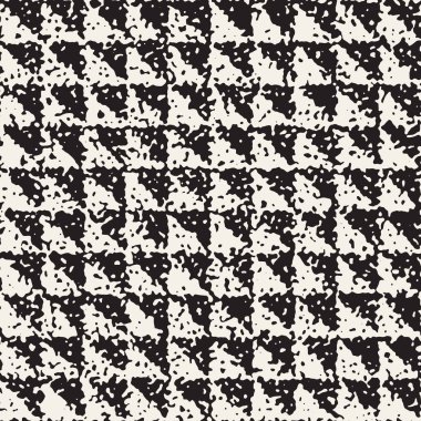 Gürültülü soyut geometrik şekiller arka plan dokulu. Vektör Dikişsiz grungy desen.