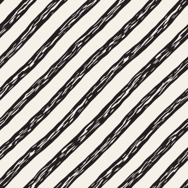 Doodle hatları ile dekoratif seamless modeli. El grungy dalgalı çizgiler arka plan boyalı. Trendy sonsuz serbest doku