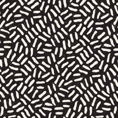 Serbest Seamless modeli. Vektör soyut kaba hatları arka plan. Elle çizilmiş vuruş.