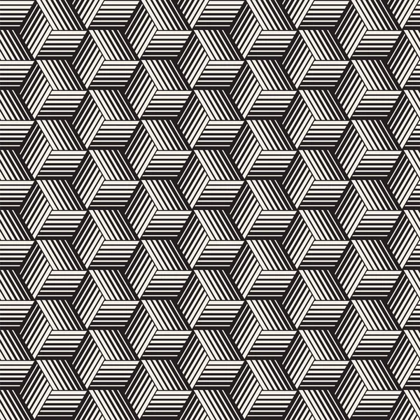 Satırları kafes ile Seamless modeli. Vektör soyut geometrik arka plan. Şık yapısı