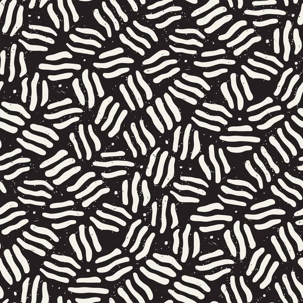 Serbest Seamless modeli. Vektör soyut kaba hatları arka plan. Elle çizilmiş vuruş.