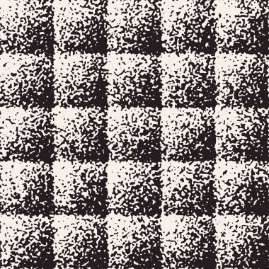 Gürültülü soyut geometrik şekiller arka plan dokulu. Vektör Dikişsiz grungy desen.