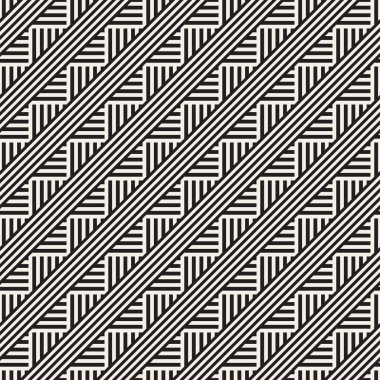 Eğimli çizgiler Modern doku yinelenen. Basit normal arka plan. Geometrik Seamless Modeli.