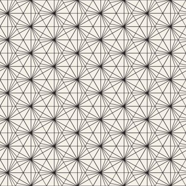 Satırları kafes ile Seamless modeli. Vektör soyut geometrik arka plan. Şık yapısı