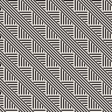 Eğimli çizgiler Modern doku yinelenen. Basit normal arka plan. Geometrik Seamless Modeli.