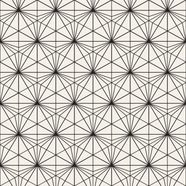 Satırları kafes ile Seamless modeli. Vektör soyut geometrik arka plan. Şık yapısı