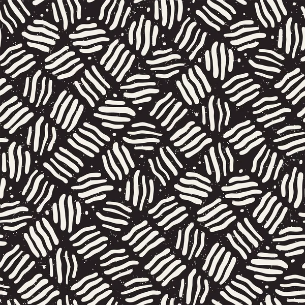 Serbest Seamless modeli. Vektör soyut kaba hatları arka plan. Elle çizilmiş vuruş.