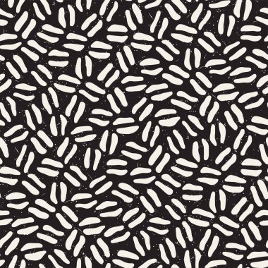 Serbest Seamless modeli. Vektör soyut kaba hatları arka plan. Elle çizilmiş vuruş.