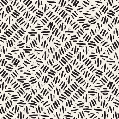 Serbest Seamless modeli. Vektör soyut kaba hatları arka plan. Elle çizilmiş vuruş.