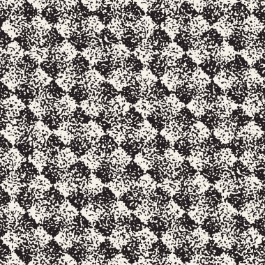 Gürültülü soyut geometrik şekiller arka plan dokulu. Vektör Dikişsiz vintage desen.