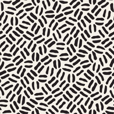 Serbest Seamless modeli. Vektör soyut kaba hatları arka plan. Elle çizilmiş vuruş.