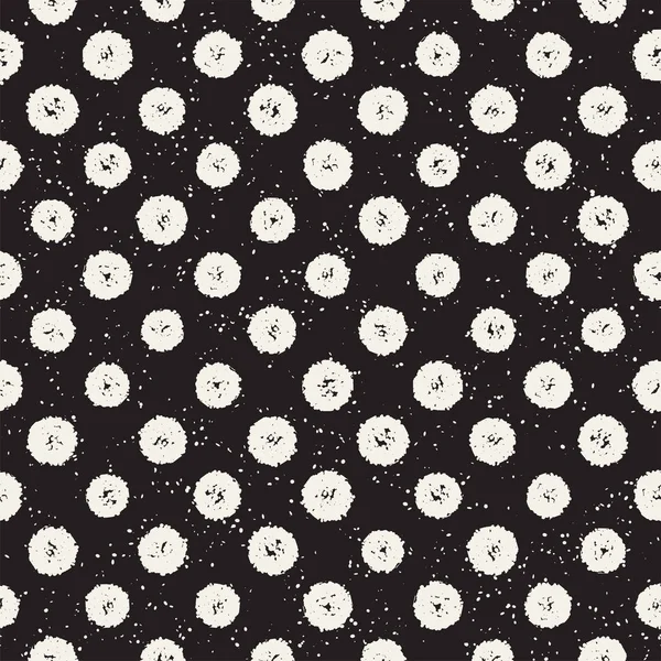 Pasaklı vektörel desen dağınık daire şekilleriyle birlikte. Sorunsuz doku arka plan yazdırma, kumaş, kart, ambalaj kağıdı, duvar kağıdı