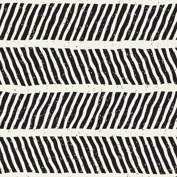 Elle çizilmiş stil seamless modeli. Soyut geometrik döşeme arka plan siyah ve beyaz. Vektör doodle hat kafes