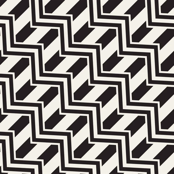 Vektör sorunsuz zikzak çizgi deseni. Şık geometrik arka plan. Yinelenen kafes arka plan