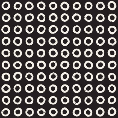 Elle çizilmiş stil etnik seamless modeli. Soyut geometrik döşeme arka plan siyah ve beyaz. Vektör Serbest doodle doku.