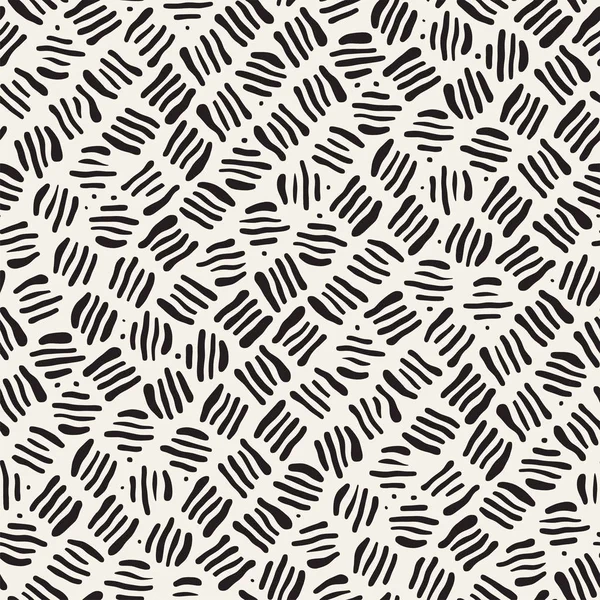 Serbest Seamless modeli. Vektör soyut kaba hatları arka plan. Elle çizilmiş vuruş.