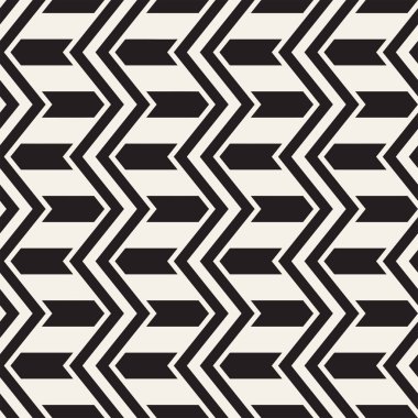 Vektör sorunsuz zikzak çizgi deseni. Şık geometrik arka plan. Yinelenen kafes arka plan