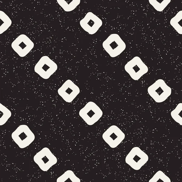 El ile Seamless Modeli hatları çizilmiş. Arka plan serbest fırça darbeleriyle. Siyah ve beyaz doku. Kağıt ambalaj için süsleme.