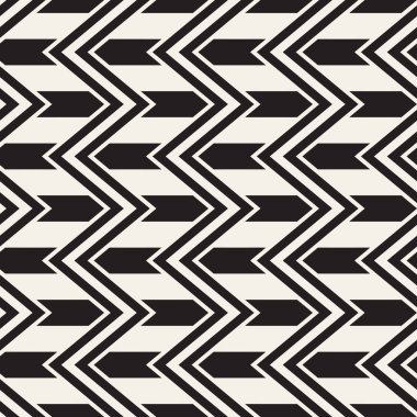 Vektör sorunsuz zikzak çizgi deseni. Şık geometrik arka plan. Yinelenen kafes arka plan