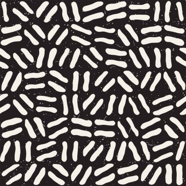 Serbest Seamless modeli. Vektör soyut kaba hatları arka plan. Elle çizilmiş vuruş.