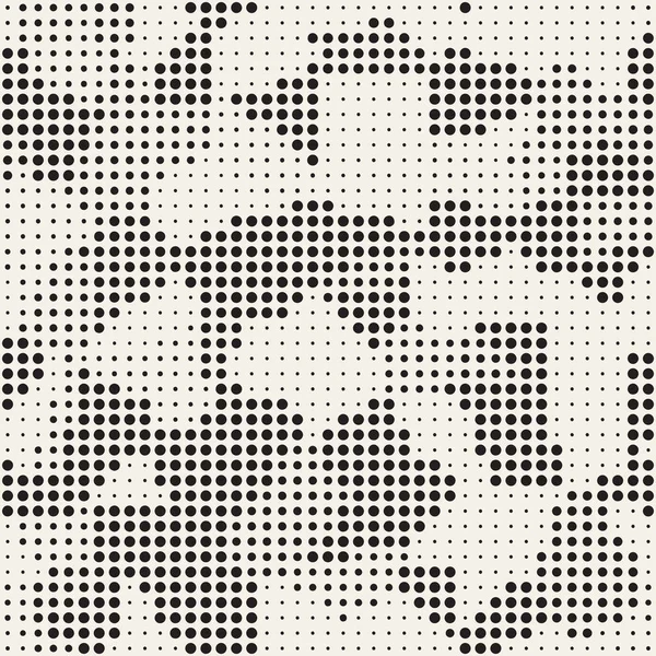 Modern şık noktalı resim doku. Rasgele daireler ile sonsuz arka plan. Vektör Dikişsiz mozaik desen.