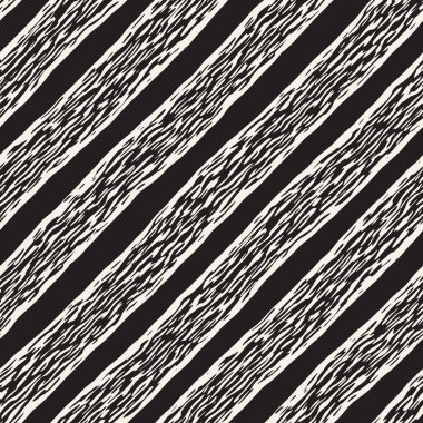 Doodle hatları ile dekoratif seamless modeli. El grungy dalgalı çizgiler arka plan boyalı. Trendy sonsuz serbest doku