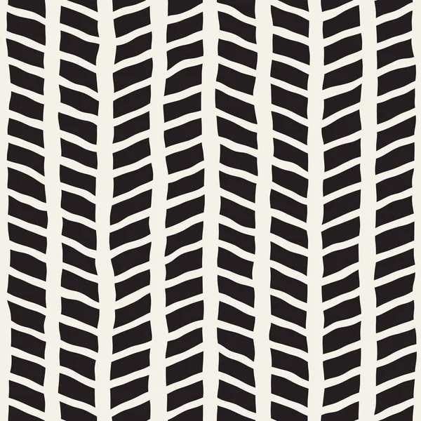 Elle çizilmiş stil seamless modeli. Soyut geometrik döşeme arka plan siyah ve beyaz. Vektör doodle hat kafes