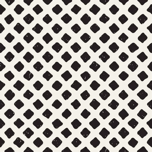 El ile Seamless Modeli hatları çizilmiş. Arka plan serbest fırça darbeleriyle. Siyah ve beyaz doku. Kağıt ambalaj için süsleme.