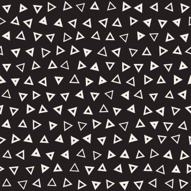 Sorunsuz ilkel karmakarışık minimalizm desenleri. Geometrik şekiller rastgele dağılmış. Arka plan tasarım