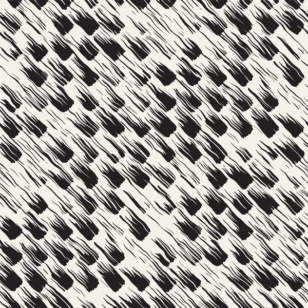 Vektör Dikişsiz desen fırça çizgileri ve vuruş. Siyah ve beyaz arka plan mürekkep elemanları ile. El doku boyalı.