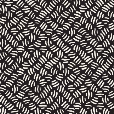 Serbest Seamless modeli. Vektör soyut kaba hatları arka plan. Elle çizilmiş vuruş.