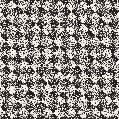 Gürültülü soyut geometrik şekiller arka plan dokulu. Vektör Dikişsiz vintage desen.