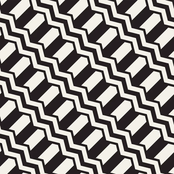 Vektör sorunsuz zikzak çizgi deseni. Şık geometrik arka plan. Yinelenen kafes arka plan