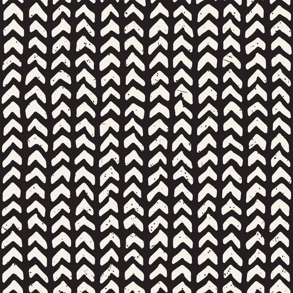 Elle çizilmiş stil seamless modeli. Soyut geometrik döşeme arka plan siyah ve beyaz. Vektör doodle hat kafes