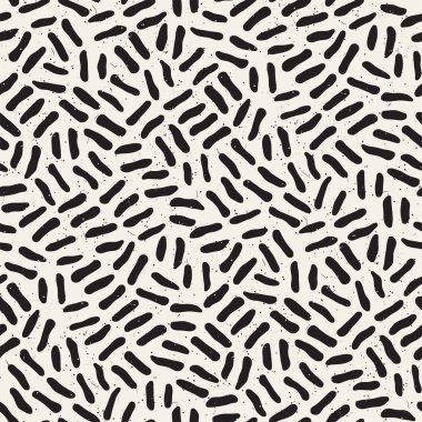 Serbest Seamless modeli. Vektör soyut kaba hatları arka plan. Elle çizilmiş vuruş.