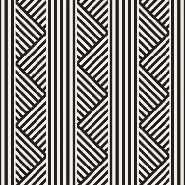 Eğimli çizgiler Modern doku yinelenen. Basit normal arka plan. Geometrik Seamless Modeli.