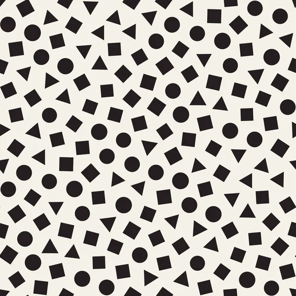 Sorunsuz ilkel karmakarışık minimalizm desenleri. Geometrik şekiller rastgele dağılmış. Arka plan tasarım