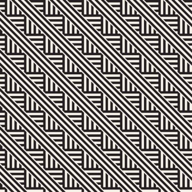 Eğimli çizgiler Modern doku yinelenen. Basit normal arka plan. Geometrik Seamless Modeli.