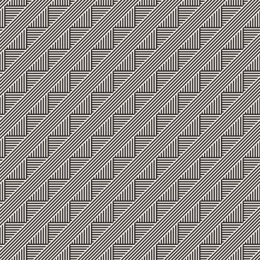 Eğimli çizgiler Modern doku yinelenen. Basit normal arka plan. Geometrik Seamless Modeli.