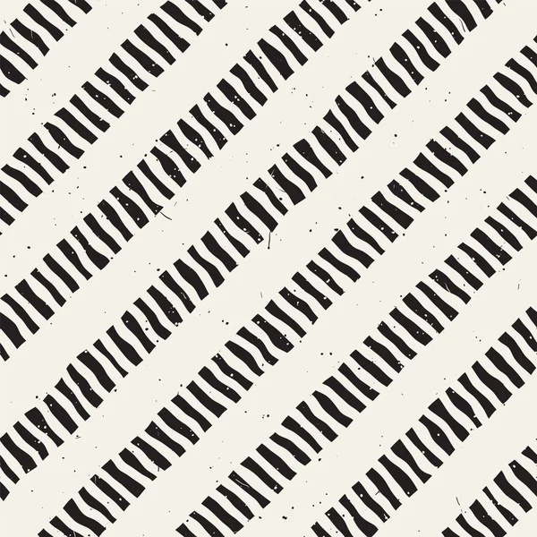 Elle çizilmiş stil seamless modeli. Soyut geometrik döşeme arka plan siyah ve beyaz. Vektör doodle hat kafes