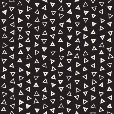 Sorunsuz ilkel karmakarışık minimalizm desenleri. Geometrik şekiller rastgele dağılmış. Arka plan tasarım