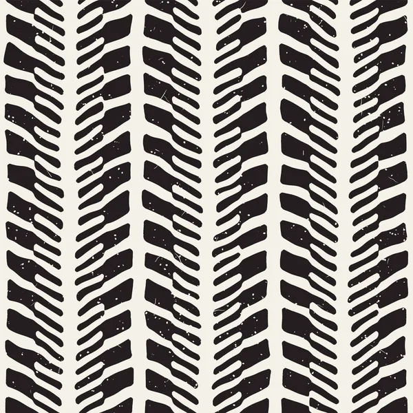 Elle çizilmiş stil seamless modeli. Soyut geometrik döşeme arka plan siyah ve beyaz. Vektör doodle hat kafes