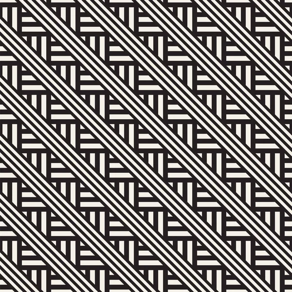 Schräge Streifen in moderner Textur wiederholen. einfachen regelmäßigen Hintergrund. geometrisches nahtloses Muster. — Stockvektor