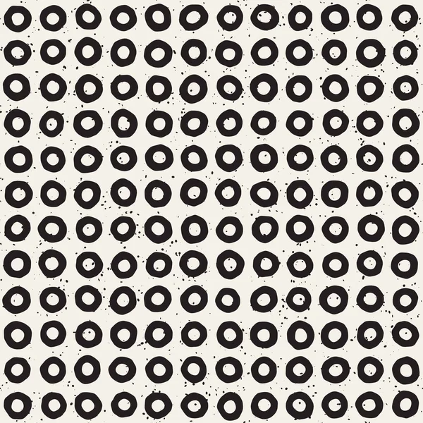 El ile Seamless Modeli hatları çizilmiş. Arka plan serbest fırça darbeleriyle. Siyah ve beyaz doku. Kağıt ambalaj için süsleme.