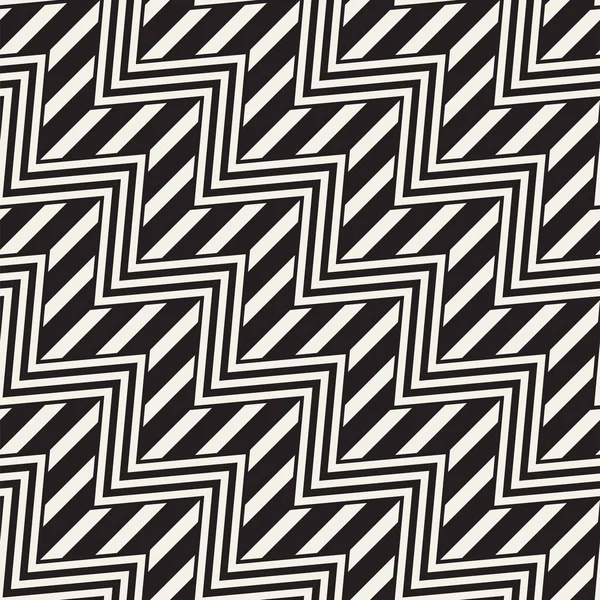 Vektör sorunsuz zikzak çizgi deseni. Şık geometrik arka plan. Yinelenen kafes arka plan