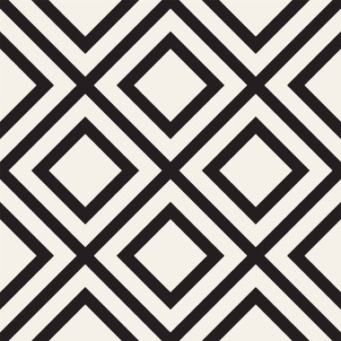 Soyut geometrik çizgiler kafes desen. Sorunsuz vektör arka plan. İnce Yinelenen doku.